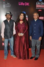 Juhi Chawla, at Life Ok Screen Awards red carpet in Mumbai on 14th Jan 2015